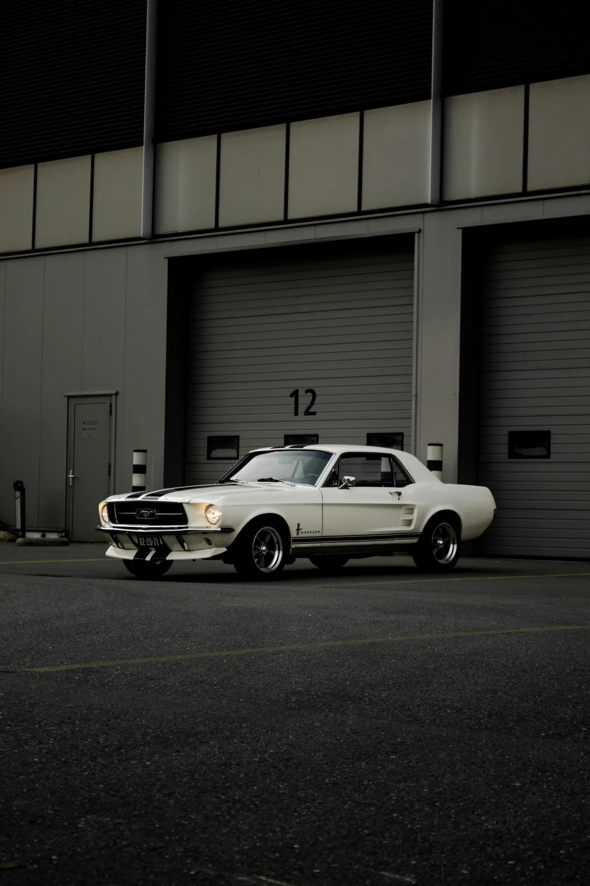 A classic 1967 Ford Mustang